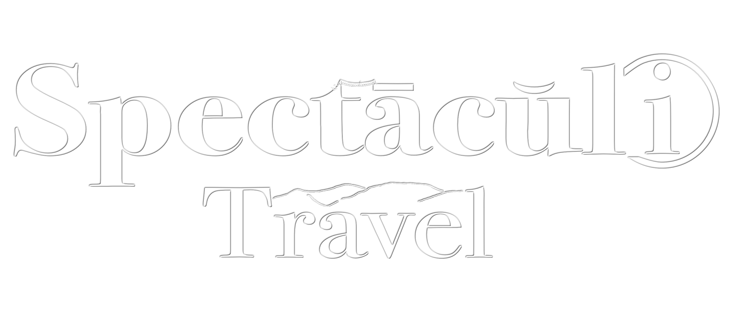 Spectaculi Travel Logo White